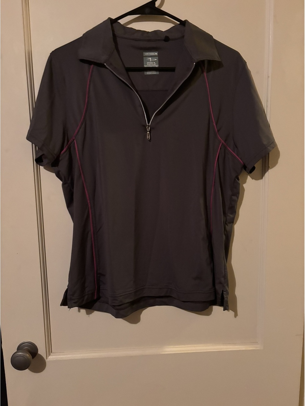 Page & Tuttle Cool Breeze Short Sleeve Zip Collar Shirt
